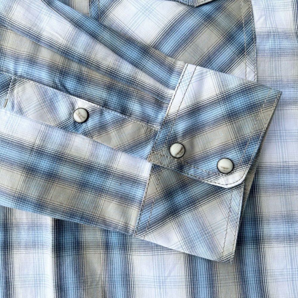 NEW Men's XXL ARIAT Orlando Retro‎ Fit Pearl Snap Western Shirt Long Sleeve - Picture 5 of 7